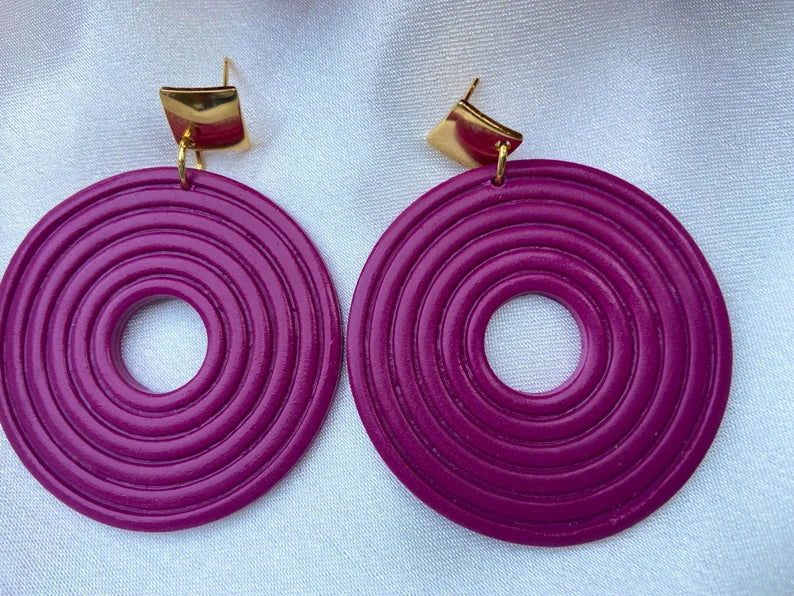 Handmade earrings, gift ideas, polymer clay earring - Dreamal Dezignz