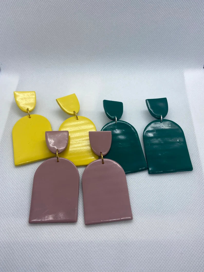 Handmade| polymer clay earring - Dreamal Dezignz