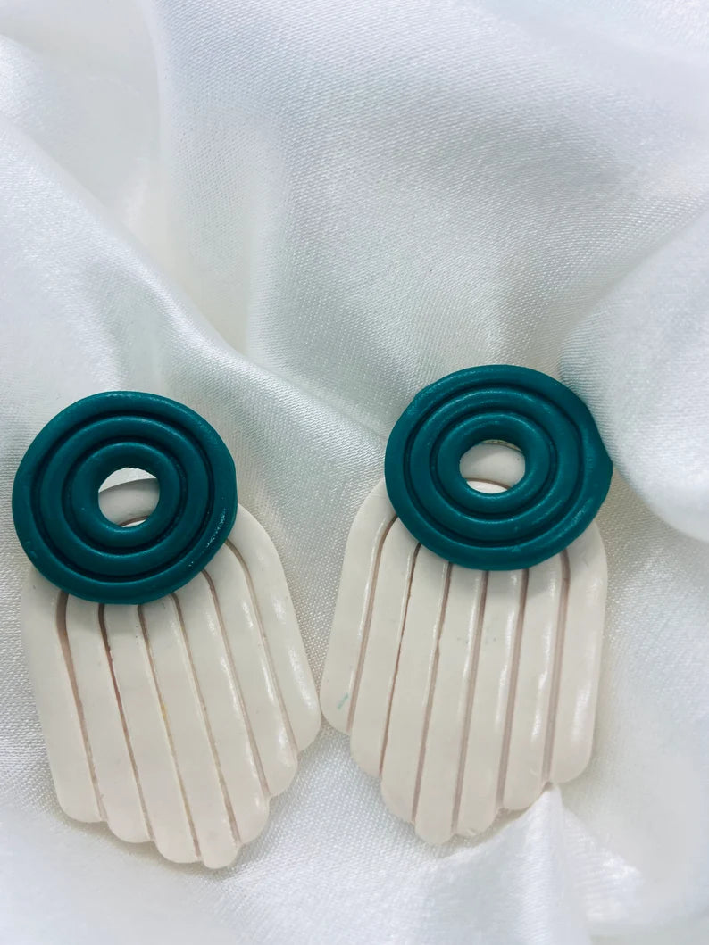Handmade Polymer clay earring - Dreamal Dezignz